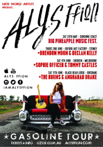 Alys Ffion announces supports and shares unreleased song!