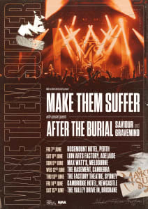Make Them Suffer Announce Huge Australian Tour 