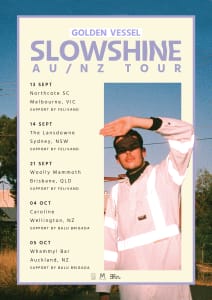 Golden Vessel Announces SLOWSHINE Album Tour for AUS & NZ