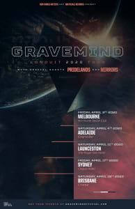 Gravemind Join New World Artists and Announce 2020 Tour