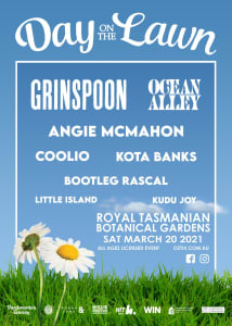 GRINSPOON- DAY ON THE LAWN FESTIVAL- HOBART - ANNOUNCED