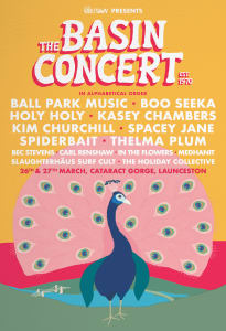 SPIDERBAIT to HEADLINE Day 2: The Basin Concert Launceston