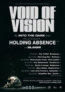 Void Of Vision INTO THE DARK Tour ft. Holding Absence (UK)
