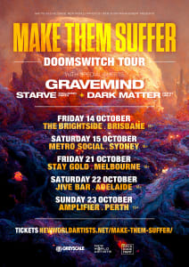 Make Them Suffer announce Doomswitch Tour