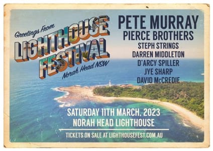 DARREN MIDDLETON Announced on LIGHTHOUSE FESTIVAL 11/3/23