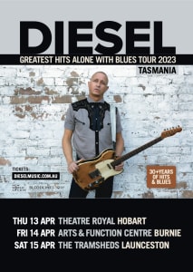 DIESEL announces Tasmania solo concert tour