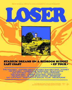 Loser announce Stadium Dreams On A Bedroom Budget Tour
