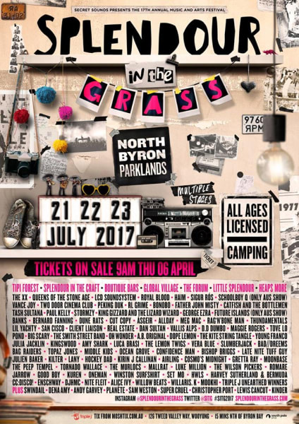 Allday, Luca Brasi, Slumberjack & More Join Splendour 2017