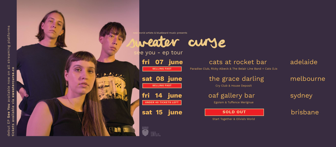 sweater curse Share Video For 'Take Some Time' 