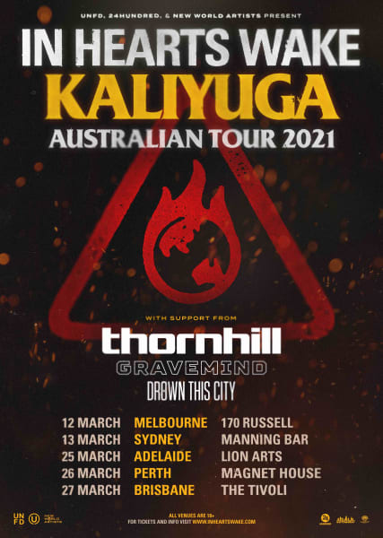 In Hearts Wake Announce KALIYUGA Album Tour
