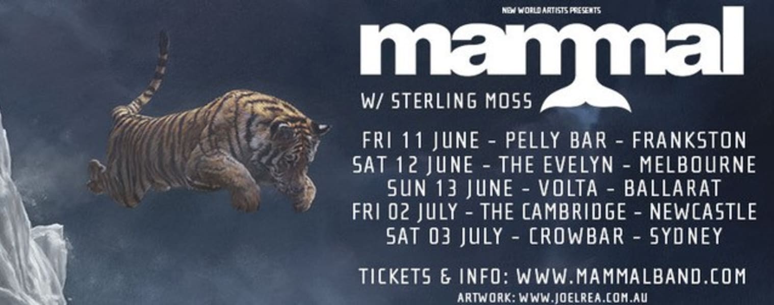 MAMMAL ANNOUNCE FIRST TOUR SINCE 1st LOCKDOWN