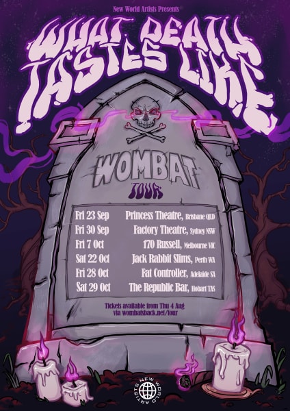 Wombat Announces 2022 Album Tour