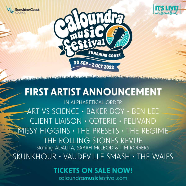 The Regime Announced On Caloundra Music Festival