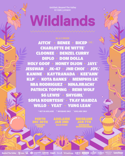 JK-47, Ninajirachi & Kota Banks Announced On WILDLANDS