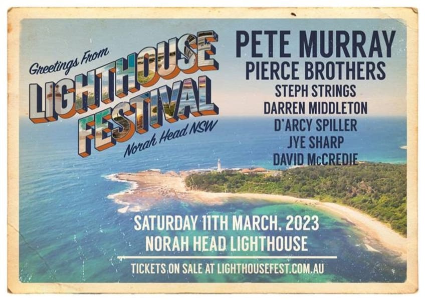 DARREN MIDDLETON Announced on LIGHTHOUSE FESTIVAL 11/3/23