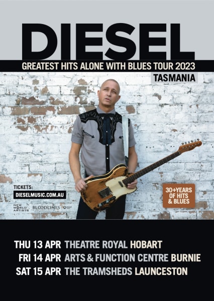 DIESEL announces Tasmania solo concert tour