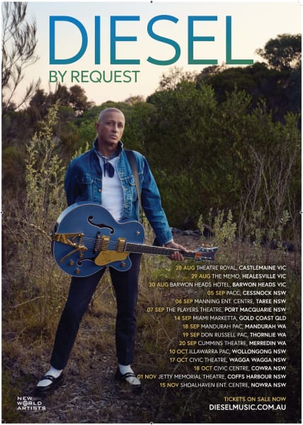DIESEL ANNOUNCES BY REQUEST REGIONAL TOUR
