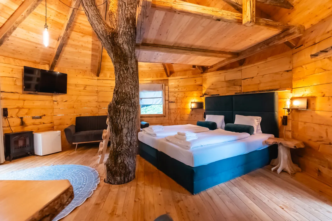 Accommodation Wörthersee - Hikers cabin - Treehouse 2+2 - 4