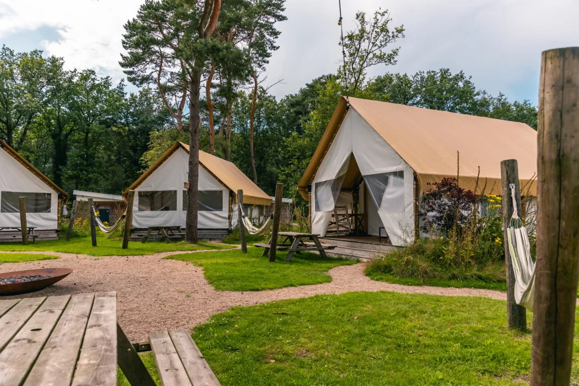 Unterkünfte Reestervallei - Glamping-Zelt - Glampingtent 4 - 12