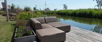 Accommodatie Poort van Amsterdam - Bungalow - Munt Sauna 4 - 16