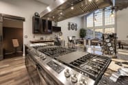 Just imaging cooking gourmet meals on 8 burners, 2 griddles, 2 ovens, 60” gas stove with view of Prescott Valley, & Stone Ridge Golf Course from 17’ floor to ceiling windows with an 86” Smart TV & linear fireplace. Private Chef referrals available!