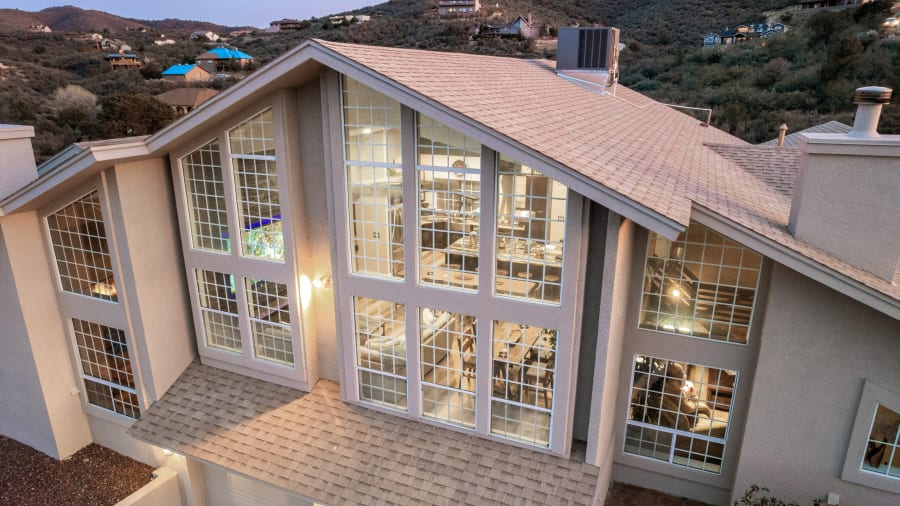 Stunning windows overlooking Prescott Valley!
