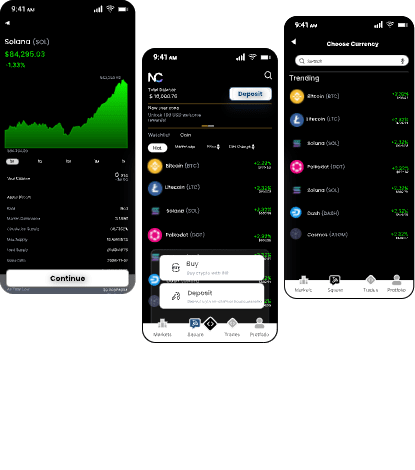 Crypto Exchange UI