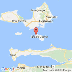 Localización de San Pedro de Coche en Nueva Esparta