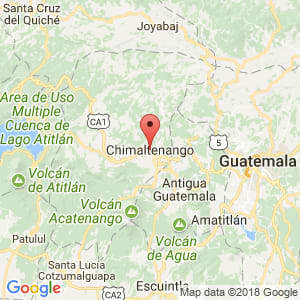 Localización de Chimaltenango en Chimaltenango