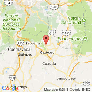 Localización de Tlayacapan en Morelos