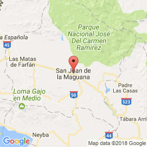 Localización de San Juan de la Maguana en San Juan