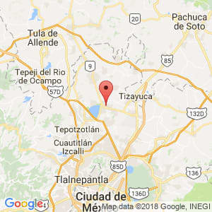 Localización de Zumpango en México