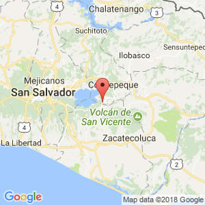 Localización de San Emigdio en La Paz