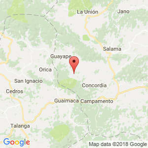 Localización de La Concepción en Olancho
