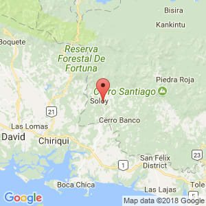 Localización de Besikó en Ngäbe-Buglé