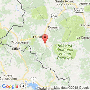 Localización de San Marcos en Ocotepeque