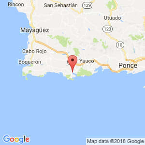Localización de Guánica en Ponce