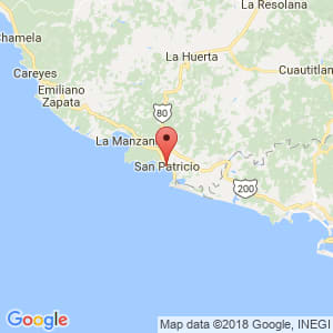 Localización de San Patricio en Jalisco