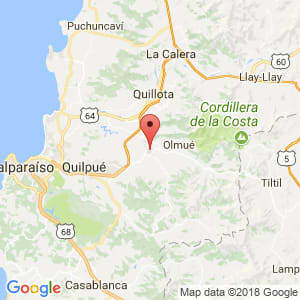 Localización de Limache en Valparaíso