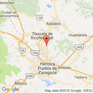 Localización de Acuamanala de Miguel Hidalgo en Tlaxcala