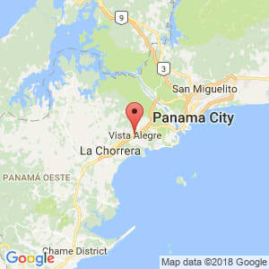 Localización de Vista Alegre en Panamá Oeste