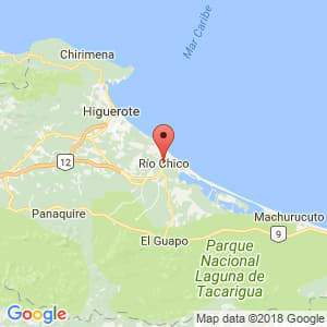 Localización de Río Chico en Miranda