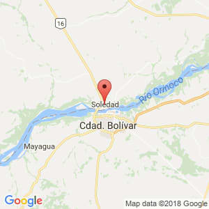Localización de Soledad en Anzoátegui