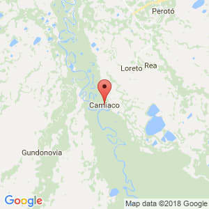 Localización de Camiaco en Beni