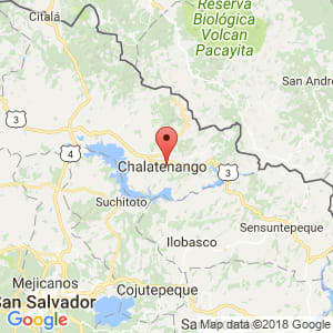 Localización de Chalatenango en Chalatenango