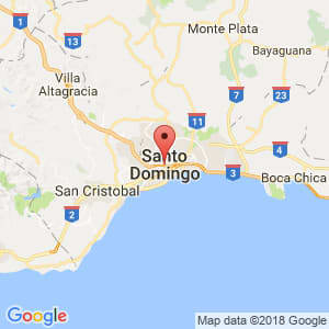 Localización de Santo Domingo en Santo Domingo