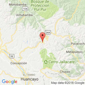 Localización de Comas en Junín