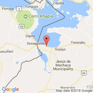 Localización de Huanocollo en La Paz