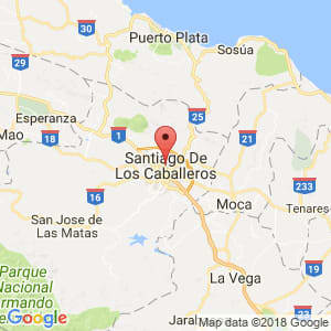 Localización de Santiago en Santiago