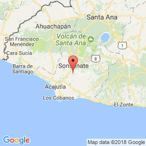 Localización de Nahulingo en Sonsonate